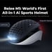 Relee M1: World's 1st All-in-1 AI Sports Helmet,integrate camera, lighting & voi