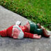 Large 9.5'' Tall Funny Drunk Garden Outdoor Statue