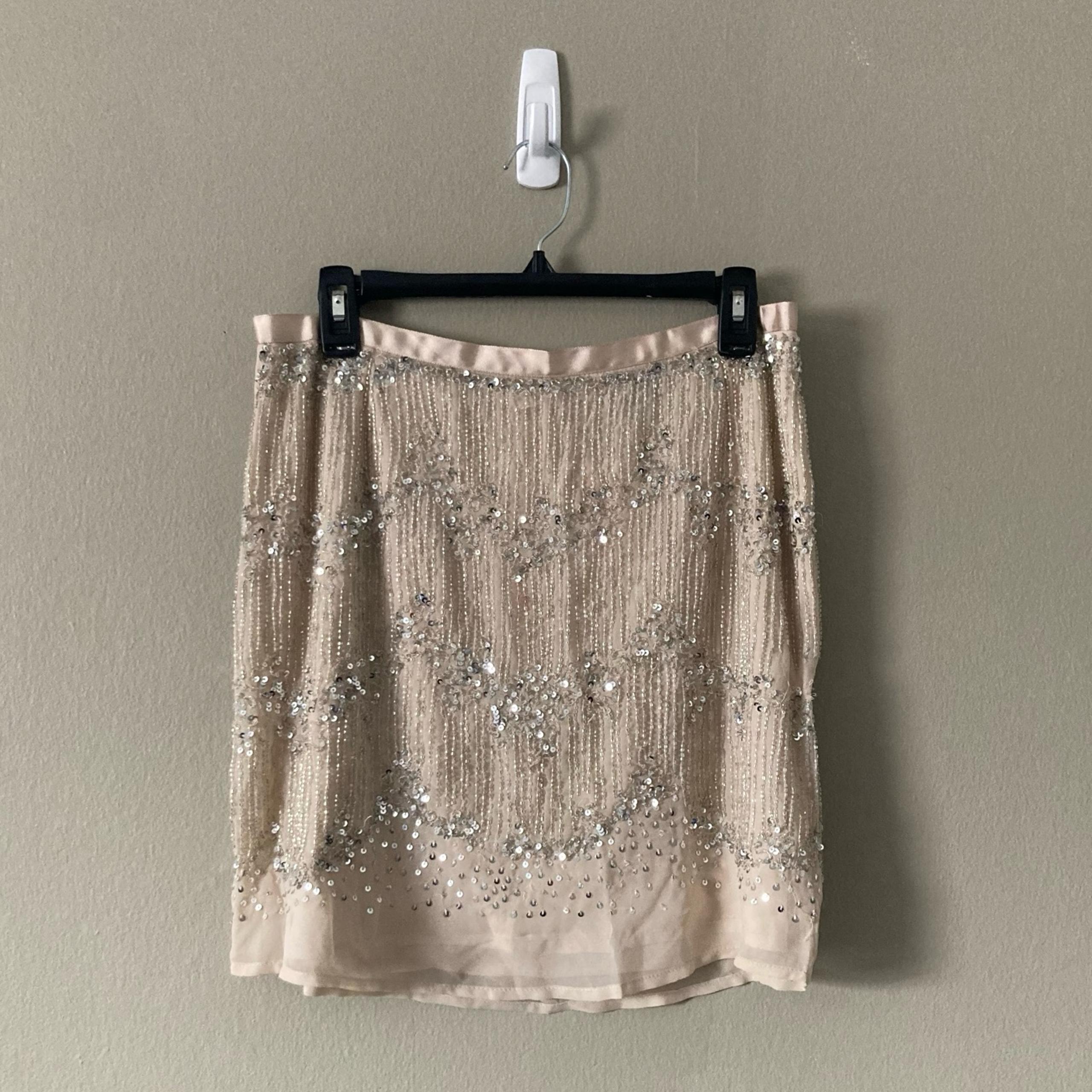 H&M Beaded Skirt size 12 NWT