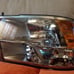 Driver side headlight assembly