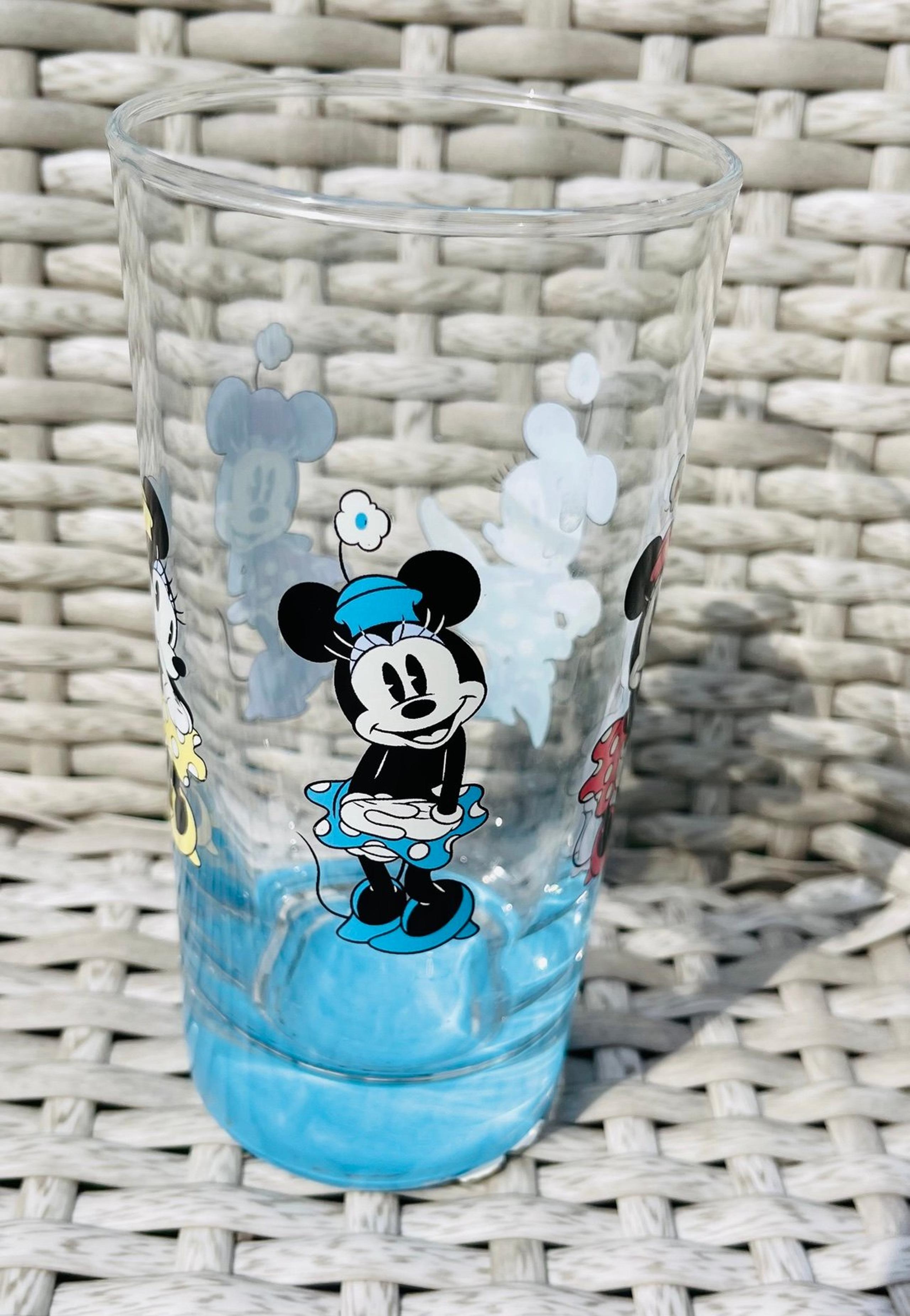 Disney Parks Minnie Mouse Drinking Glass Tumbler