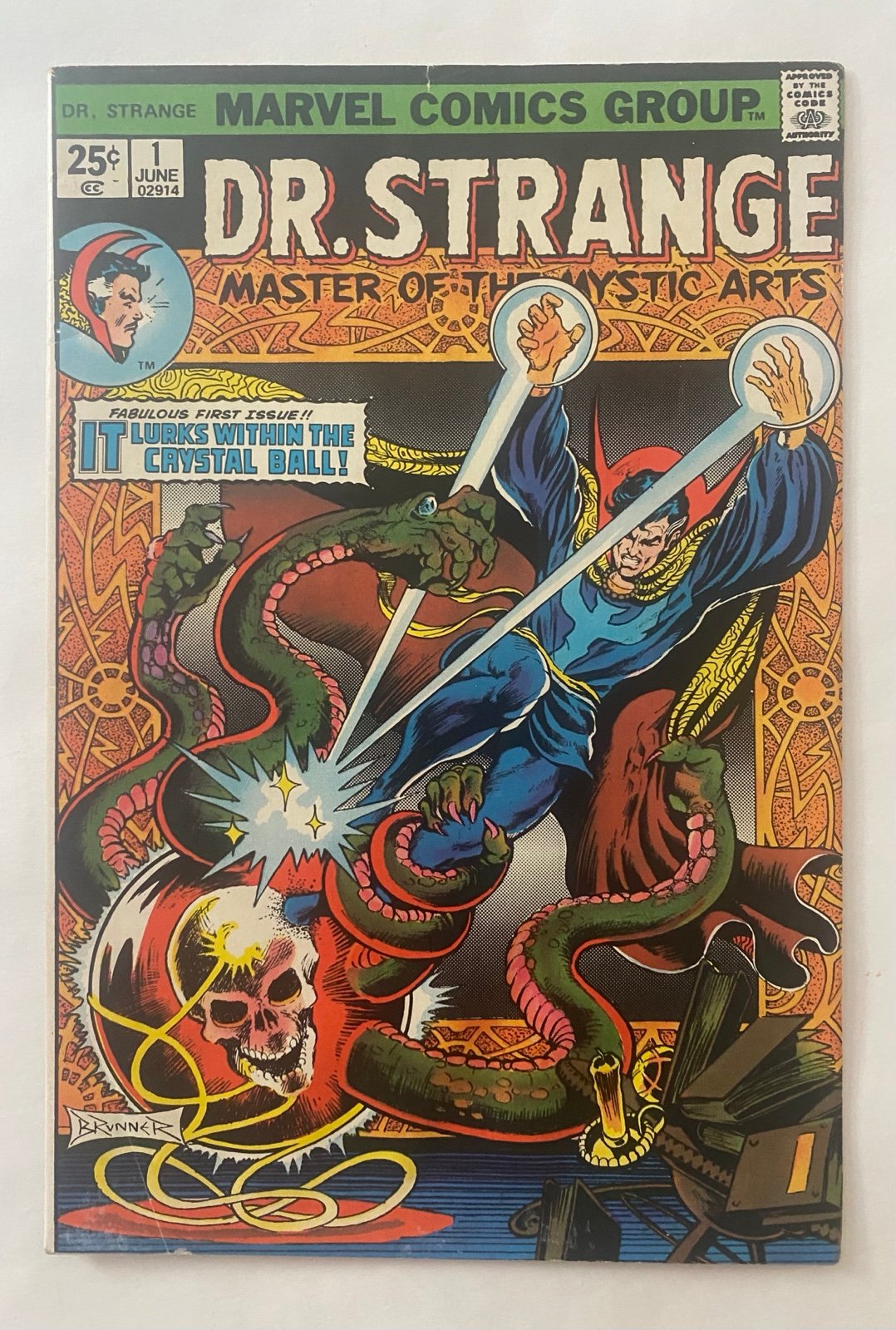 Doctor Strange #1 VG (4.0) 1974 MARVEL MVS