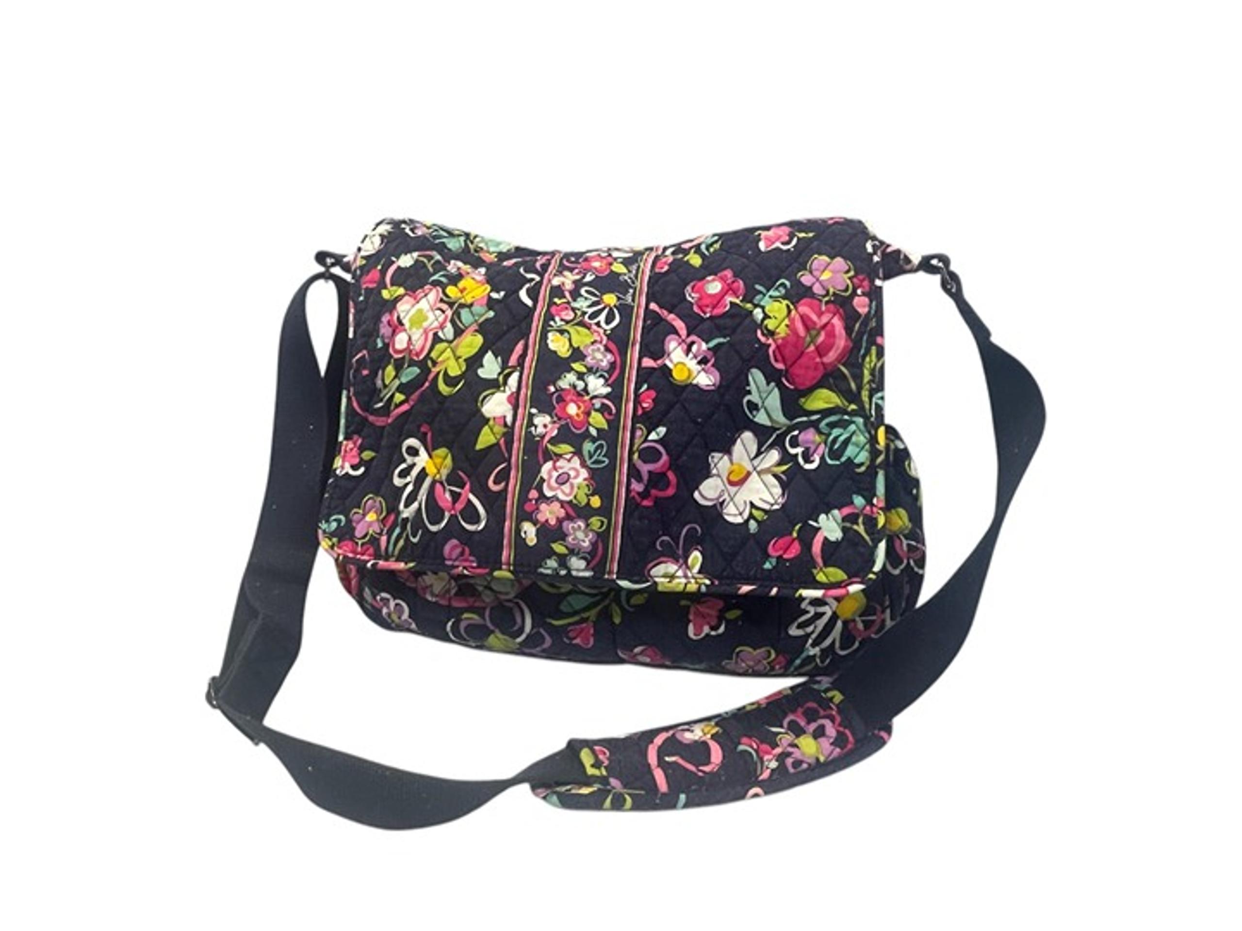 Messenger Diaper/Baby Bag Tote - Retired Ribbons - Vera Bradley