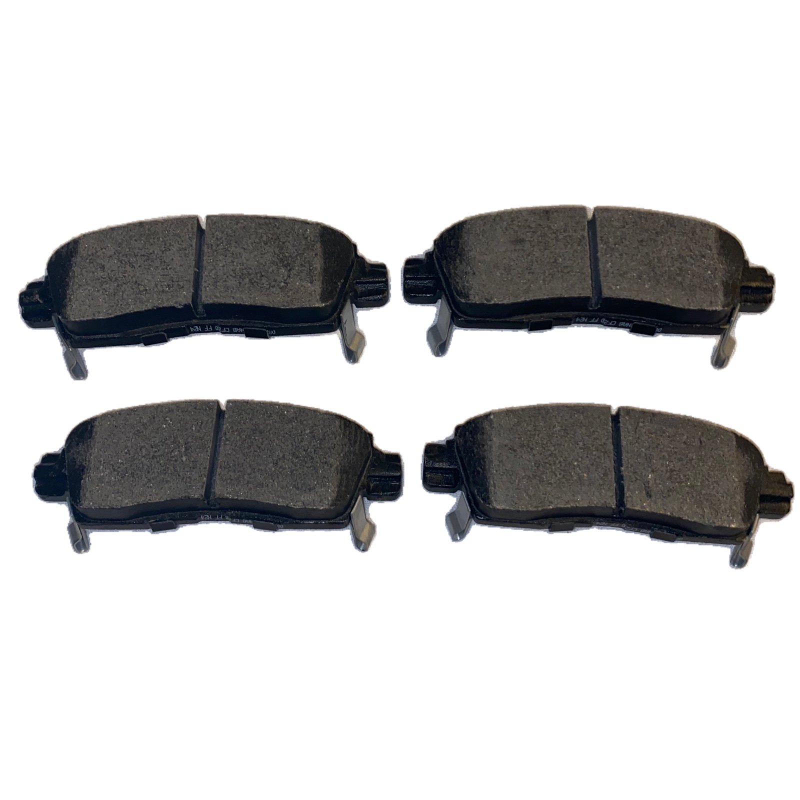 2002-2009 Rear Ceramic Brake Pad Set for Chevrolet Trailblazer LS LT LTZ SS EXT