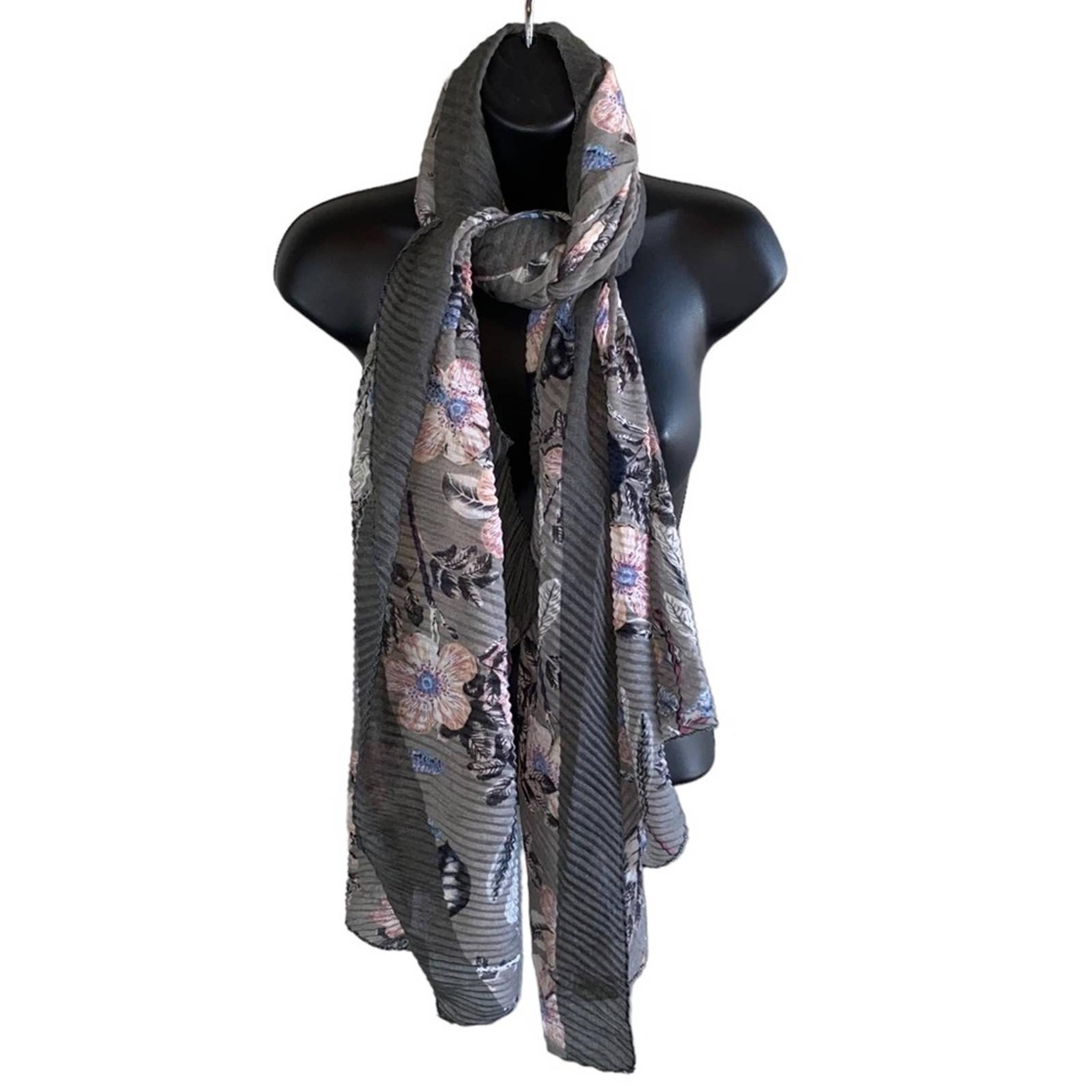 Lulla Collection by Bindya Floral Scarf