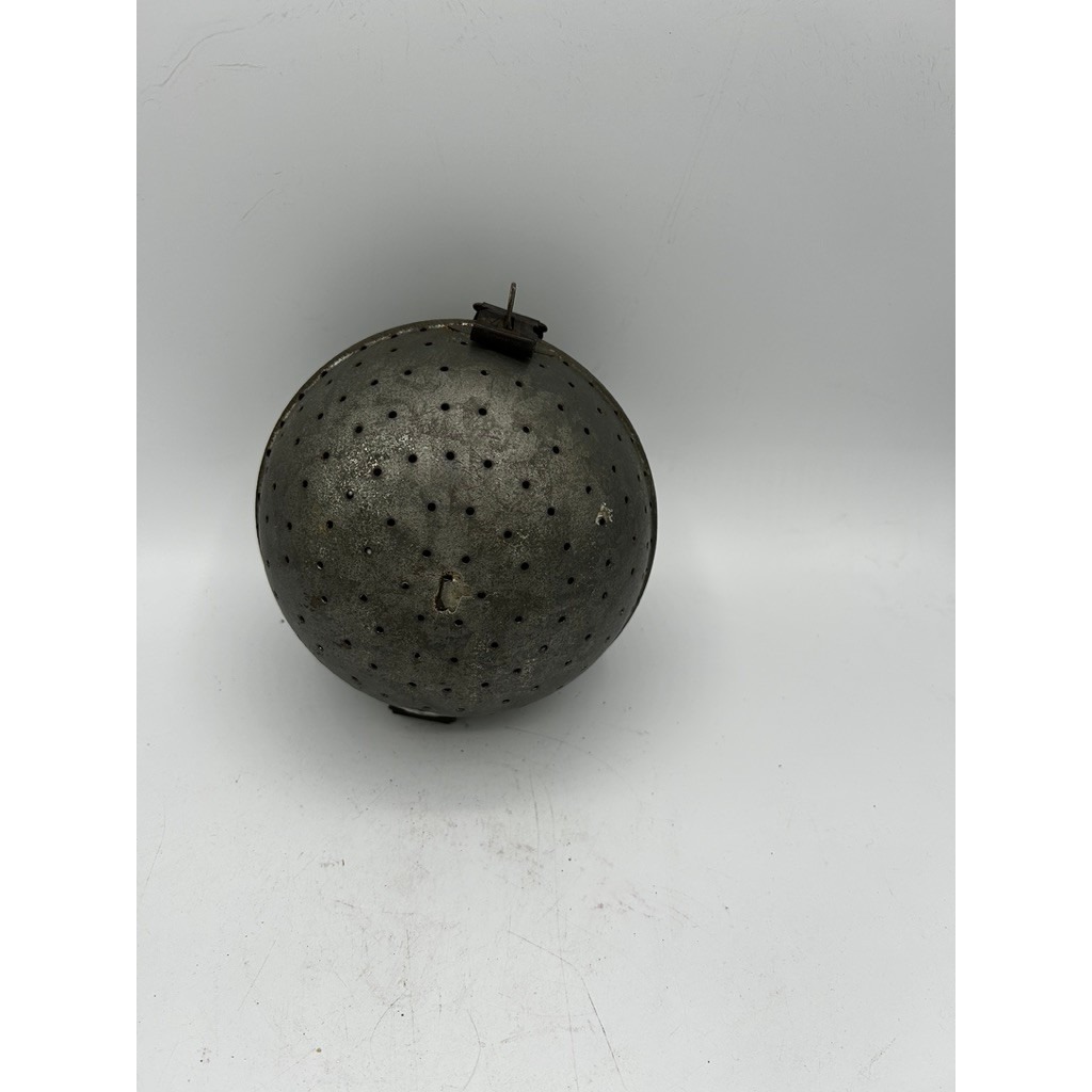 Victorian Metal Spice Herb French RICE Tea Ball Infuser Strainer Steeper Sphere