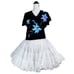 Partners Please Malco Modes White Petticoat Crinoline - Square Dance 565 Petite
