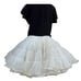Partners Please Malco Modes White Petticoat Crinoline - Square Dance 565 Petite