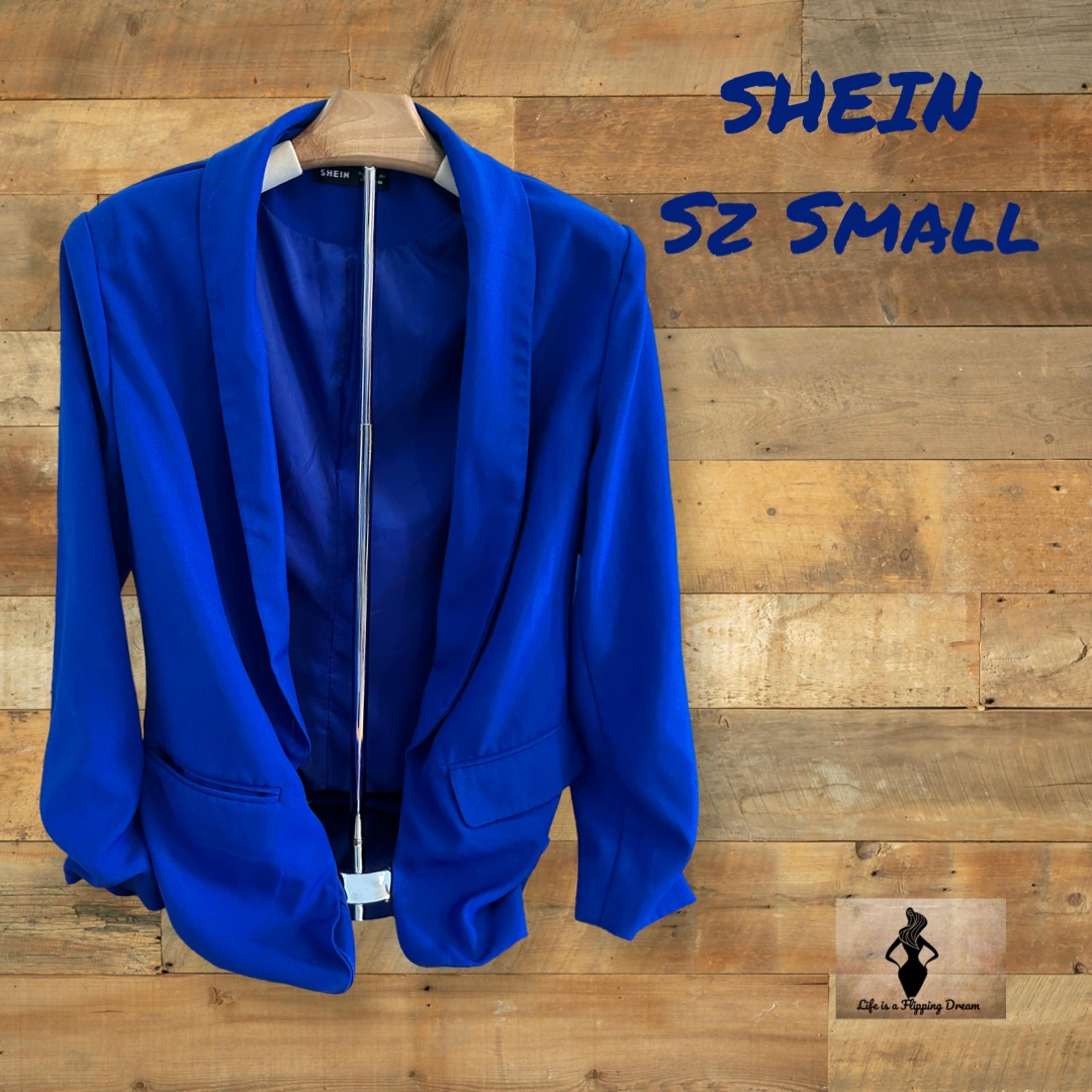 SHEIN Women’s Sz Small Royal Blue Blazer