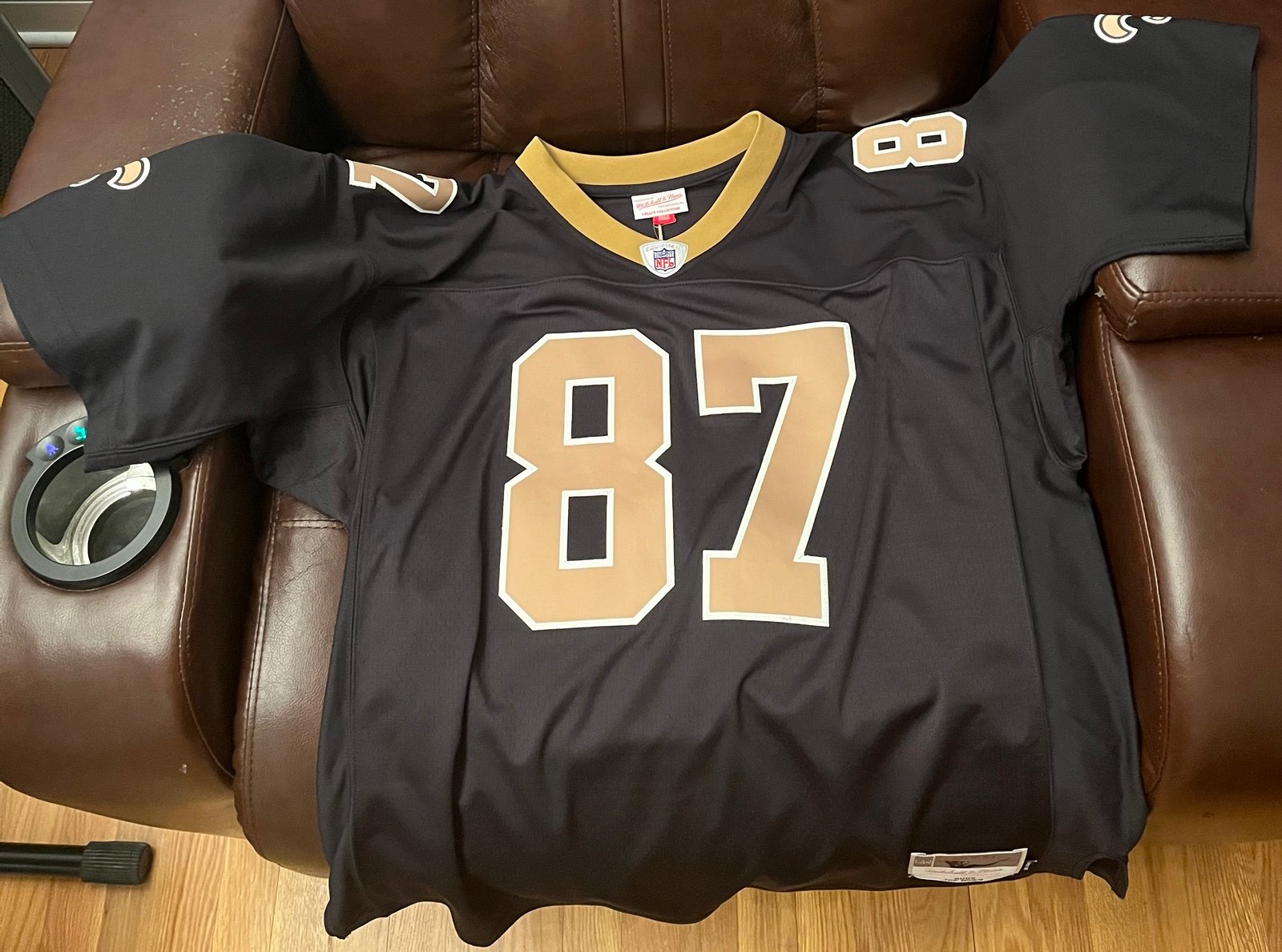 Men’s New With Tags Joe Horn New Orleans Saints Mitchell & Ness Jersey Size XL