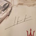 Maserati Quattroporte Art Print Lithograph Numbered Signed Engineer Pininfarina