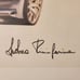 Maserati Quattroporte Art Print Lithograph Numbered Signed Engineer Pininfarina