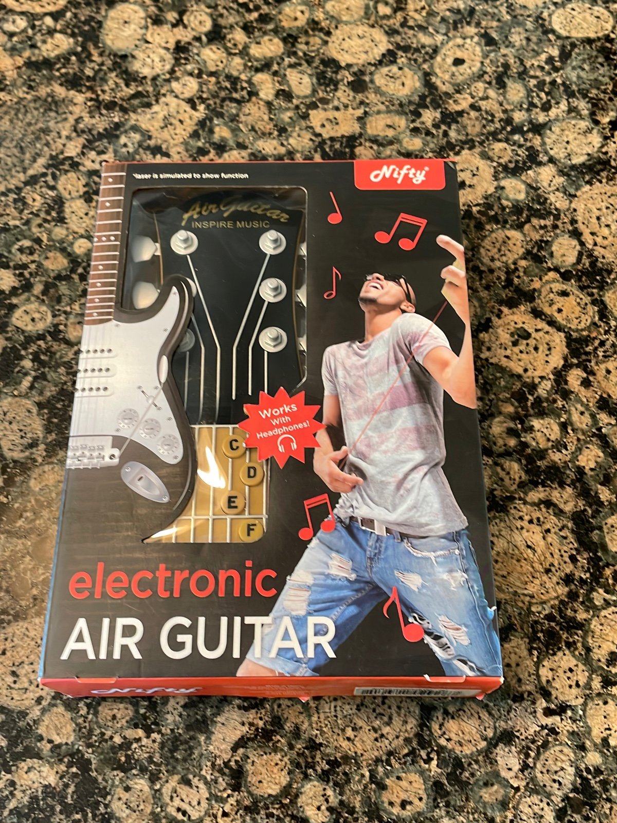 Nifty Electronic Air Guitar New In Box