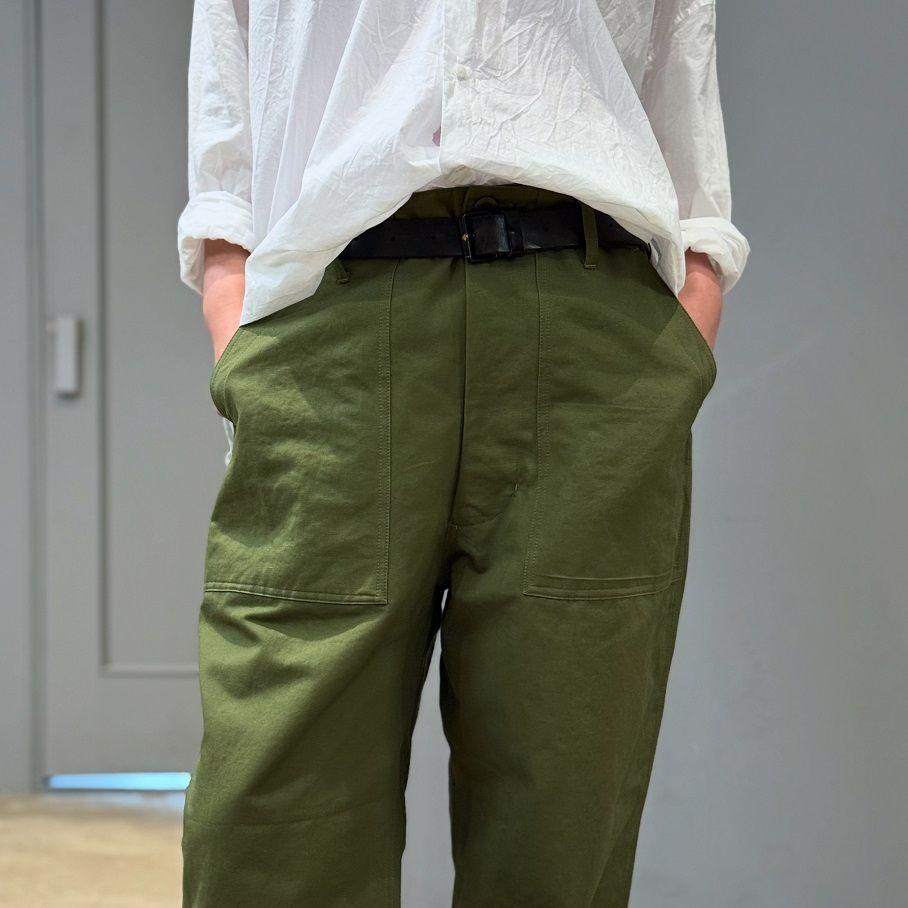 通販サイト一覧 HTS Cotton/Linen Kersey Baker Pants パンツ