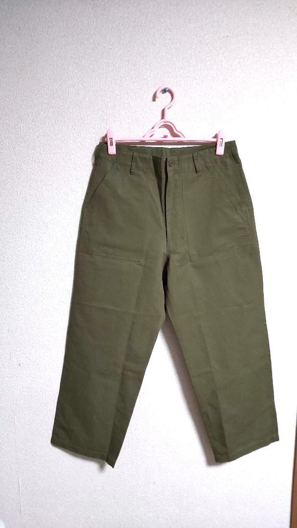 新規購入 HTS Cotton/Linen Kersey Baker Pants Cargo パンツ