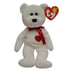 Ty Beanie Babies Lot of 2 Valentino 1993 Brn Nose Blk Eyes Valentina 1998 3 Rose