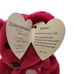Ty Beanie Babies Lot of 2 Valentino 1993 Brn Nose Blk Eyes Valentina 1998 3 Rose