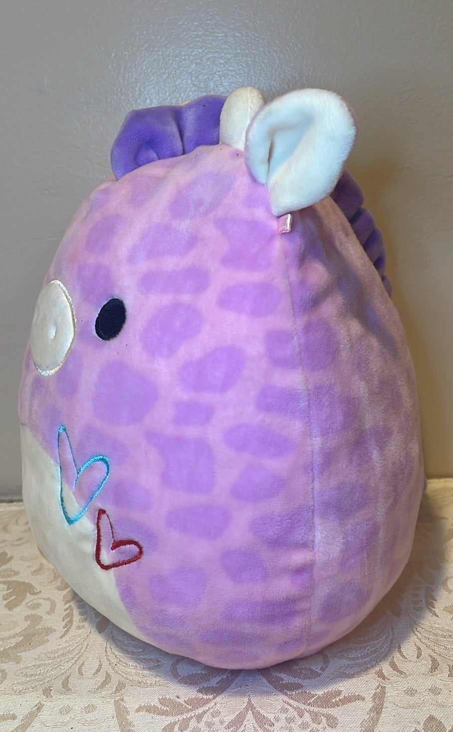 RARE Jazzy the Purple Giraffe Squishmallow Valentine's Day