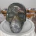 Moss Agate Crystal Skull