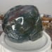 Moss Agate Crystal Skull