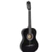 38 Full Size Black Acoustic Guitar Bgnr