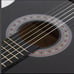 38 Full Size Black Acoustic Guitar Bgnr