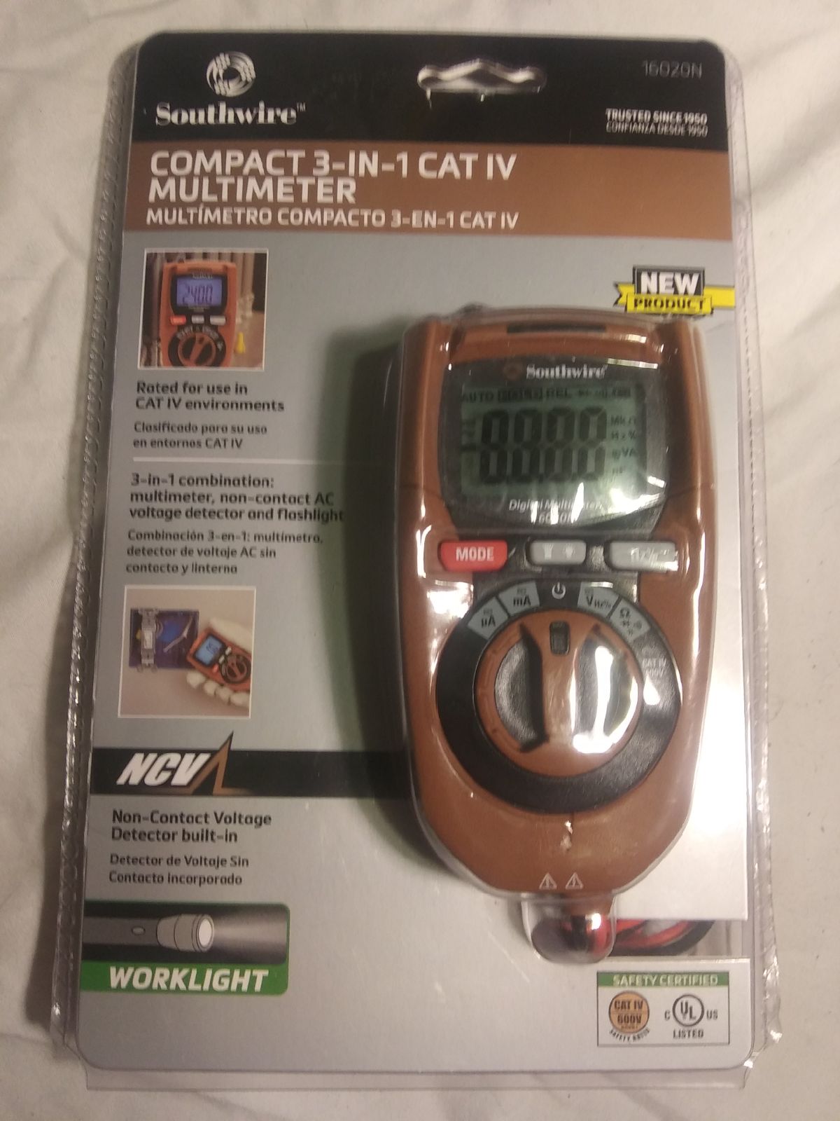 3 in 1 Multimeter Cat IV Southwire New