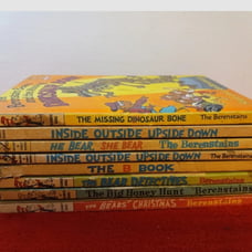 Book Lot of 8 Berenstain Bears Vintage Kids Children's Rare