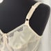 Bali Size 36D Flower Underwire Bra, Light Beige. Three bras. New without tags.