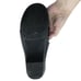DANSKO Sela Black Patent Leather Slides Sandals 7.5 EU 38 140 VGUC