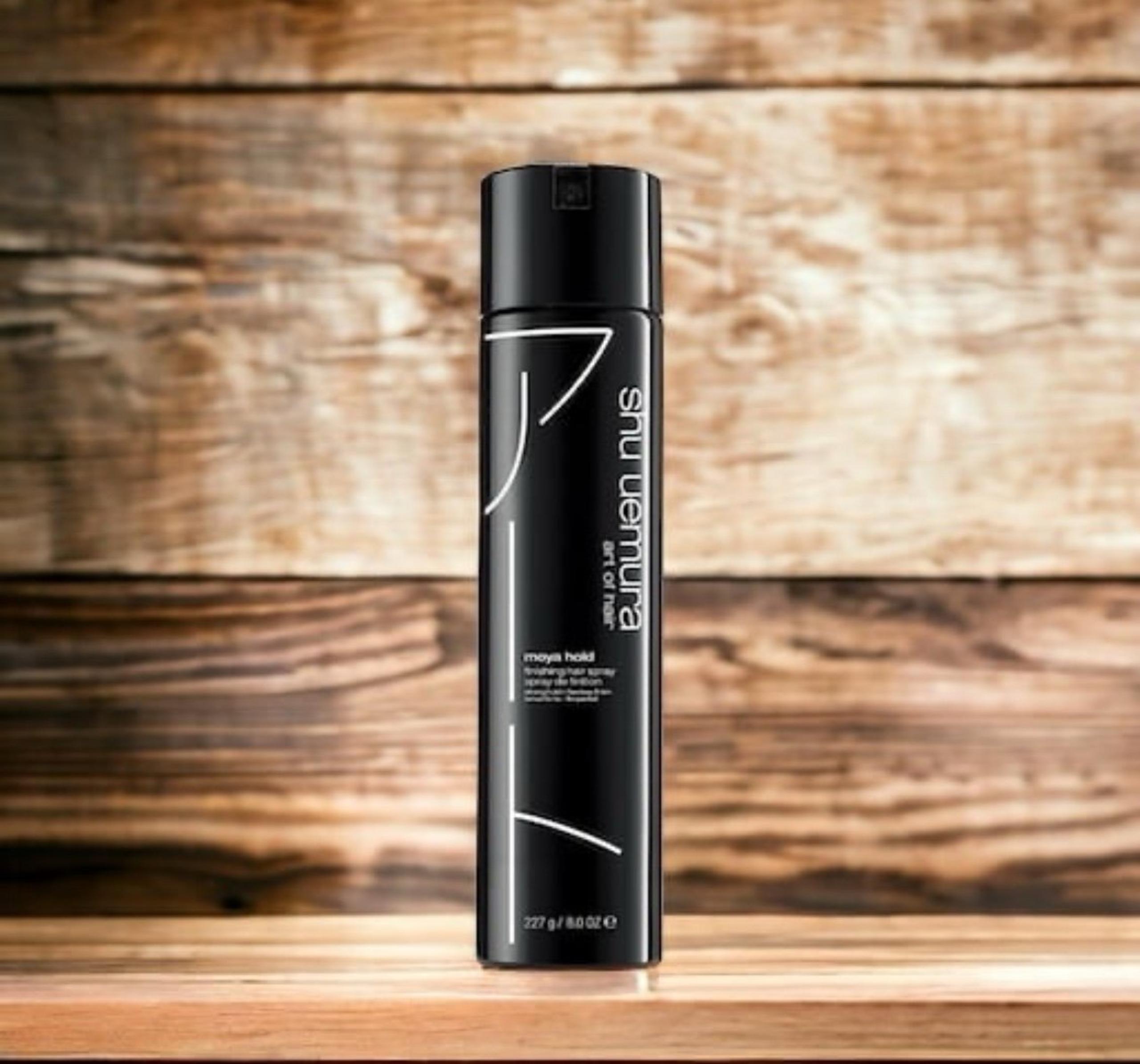 SHU UEMURA MOYA HOLD FINISHING HAIRSPRAY FULL SIZE 70% FULL RETAIL $43