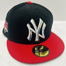 New Era New York Yankees World Series Corduroy 59FIFTY Fitted Hat Black 7 1/4