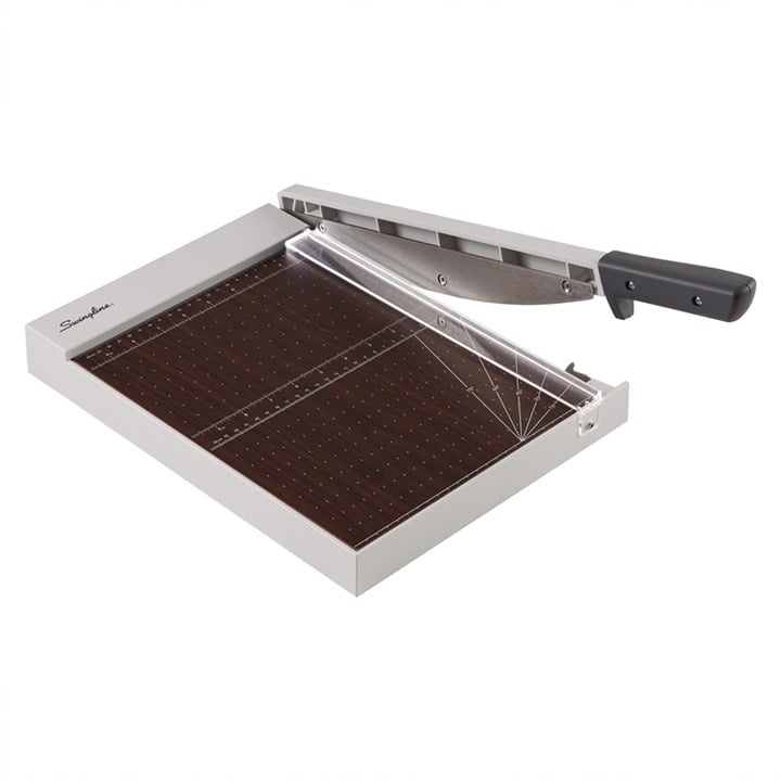 Swingline Paper Trimmer, Guillotine Paper Cutter, 12 Cut Length, 15 Sheet