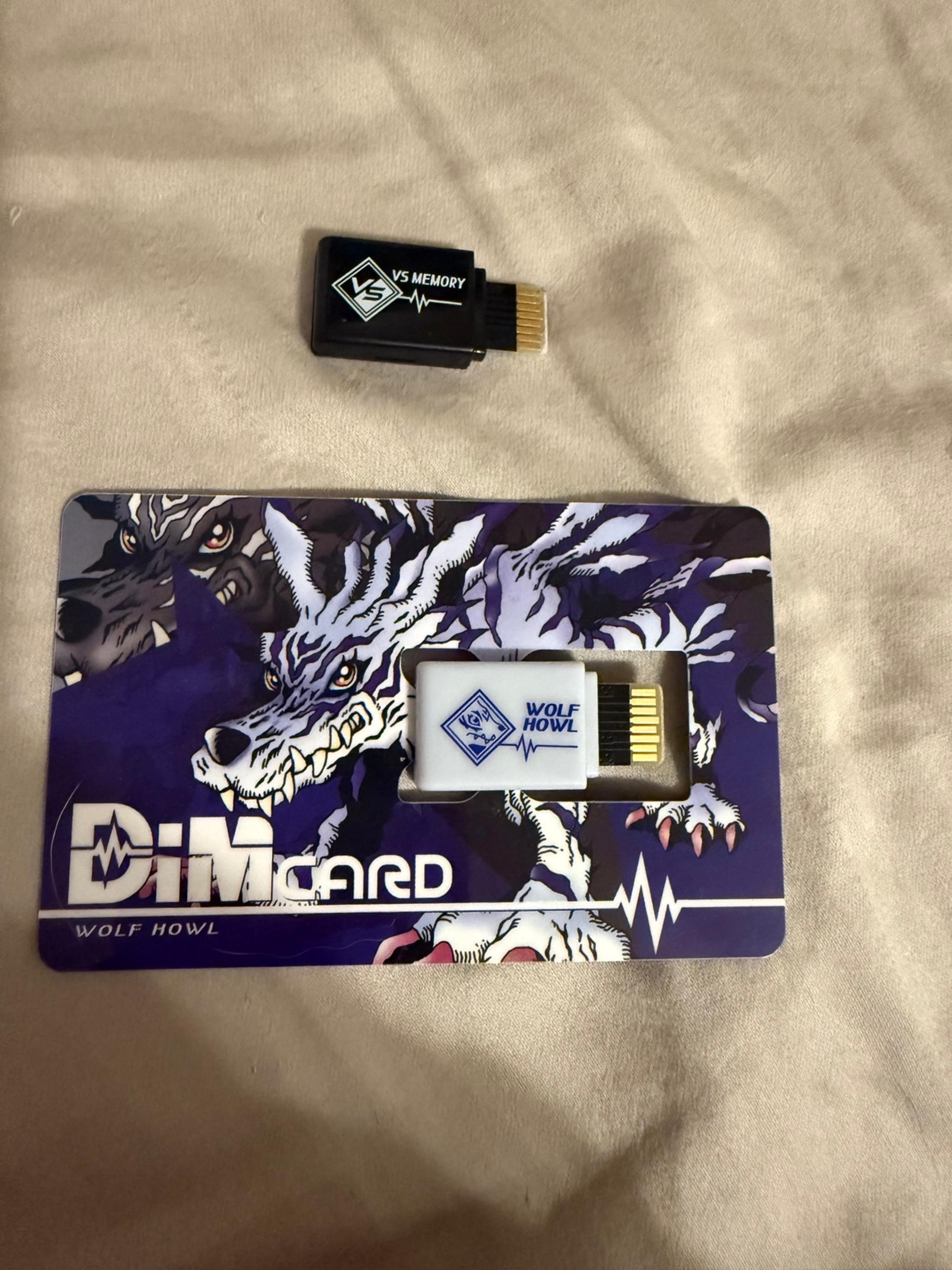 Gabumon Digimon Vital Hero DIM Cards