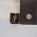 Vintage Mexican Biker Ring With Black Onyx And Gold Scorpion circa 1940s Size:10