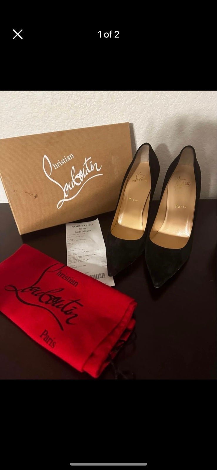 Christian Louboutin Black Heels