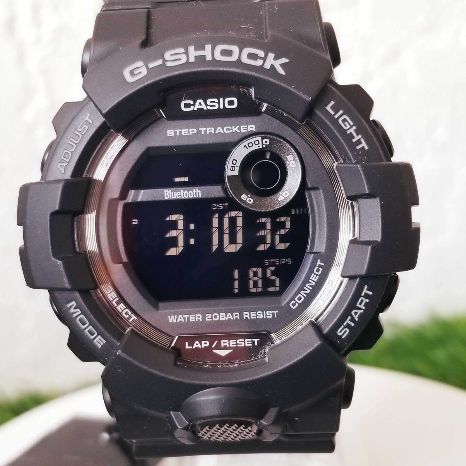 ⌚Casio G-Shock GBD800 bluetooth steptracker men's digital watch in black