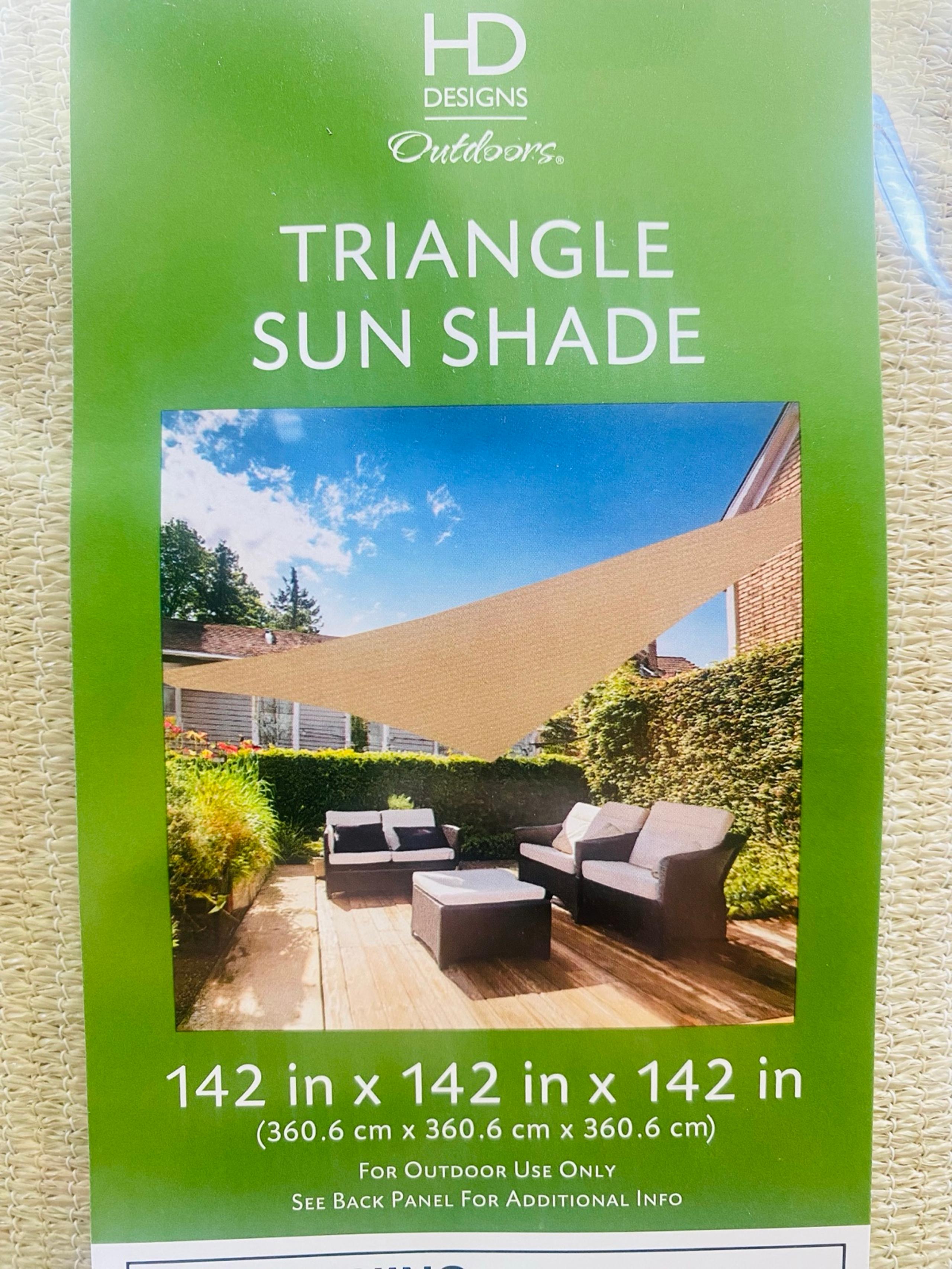 Triangle Sun Shade 12x12x12