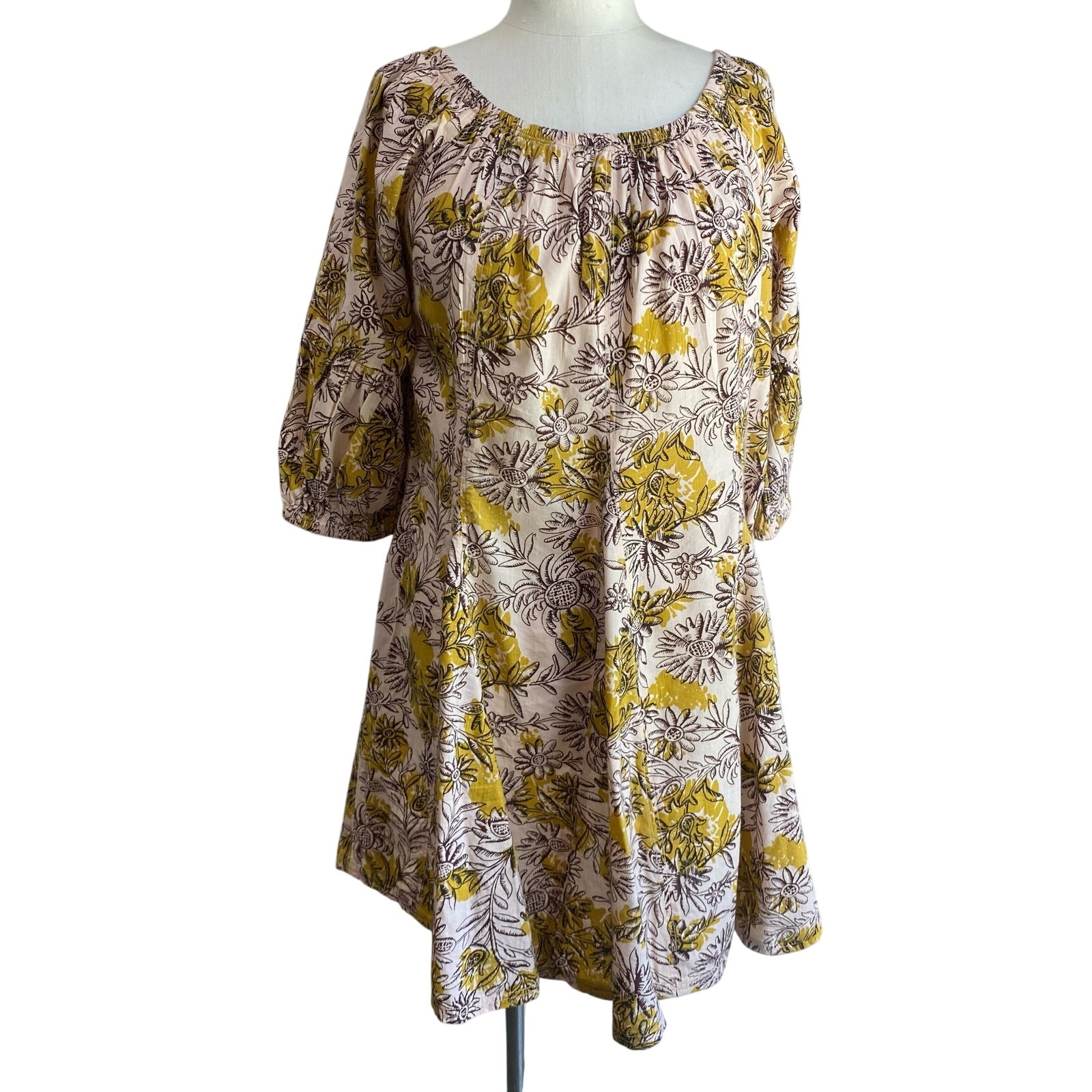 NWT Anthropologie Daily Practice Mollie Floral Tunic Dress