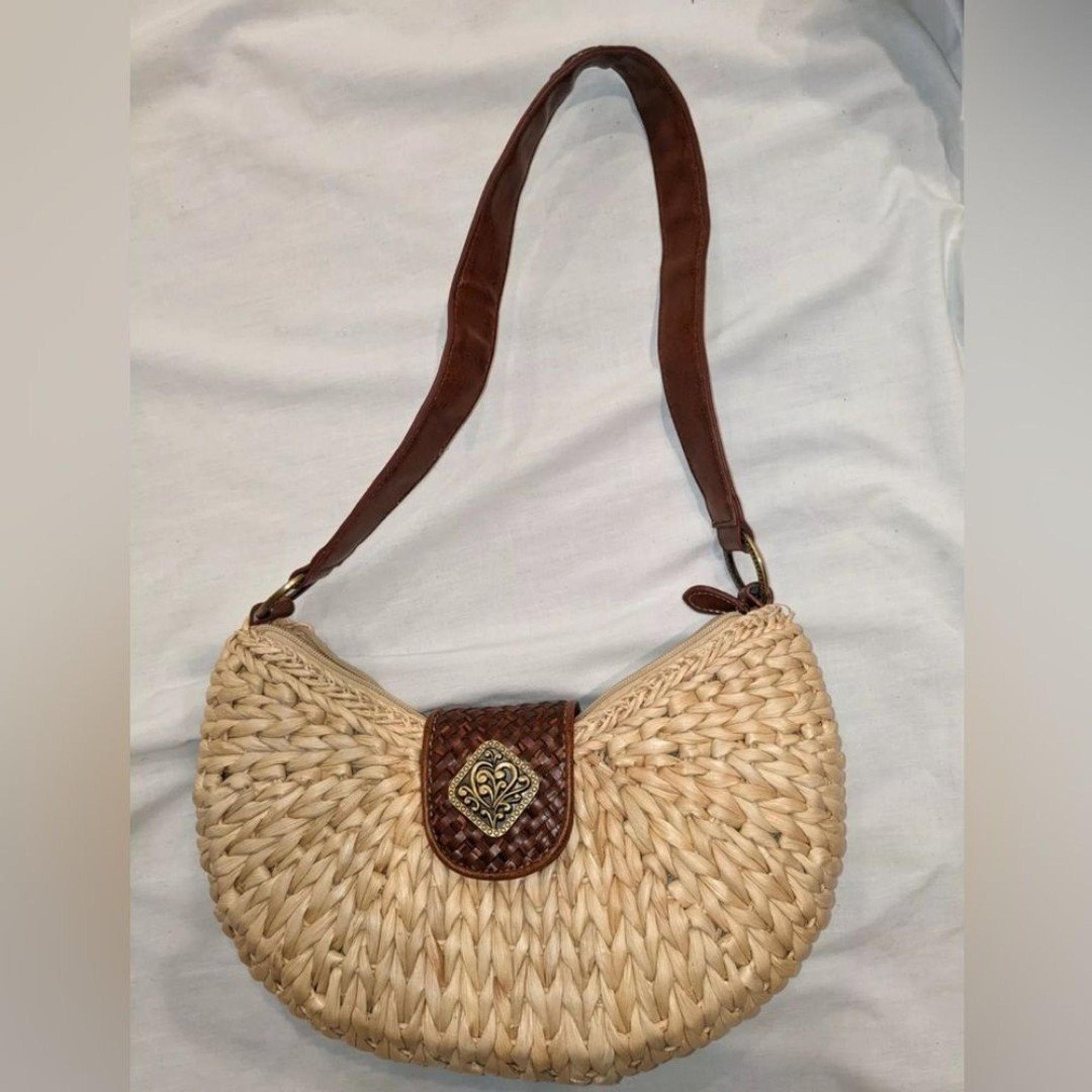 Coldwater Creek Woven Shoulder Bag