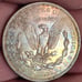 1921d, GEM, BU, PL, RAINBOW IRRIDESCENT TONED, BEST MINT MARK LOWER MINTAGE, PL