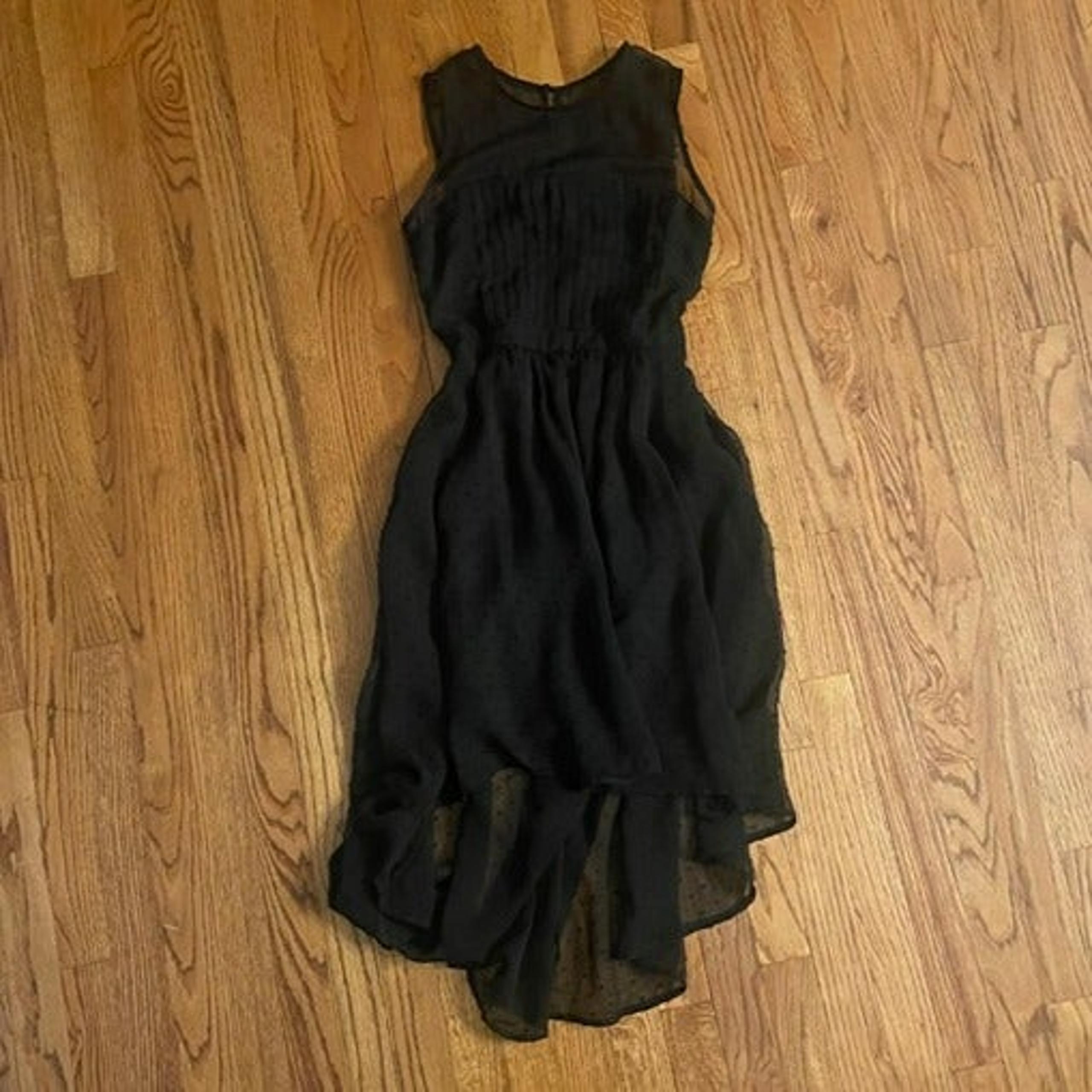 High Low Sheer Dress
