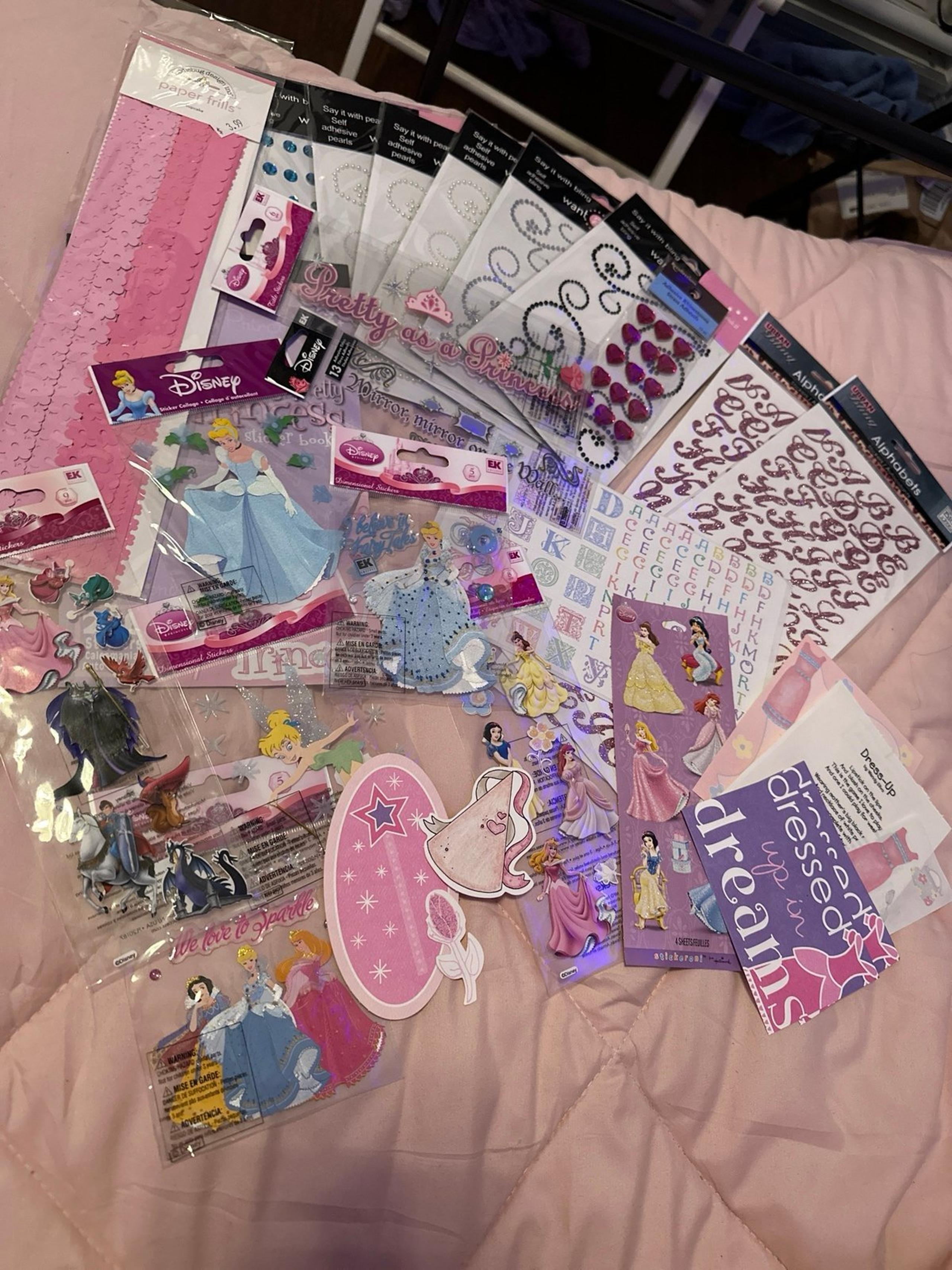 Huge Disney Princess Sticker Bundle