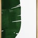 Texture Green Palm Leaf Geometric Shapes Illustrations Modern Art Chic Colorful