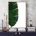 Texture Green Palm Leaf Geometric Shapes Illustrations Modern Art Chic Colorful