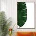 Texture Green Palm Leaf Geometric Shapes Illustrations Modern Art Chic Colorful