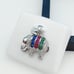 925 Sterling Silver Cubic Zirconia Pendant, UU1P6A6034