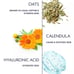 NATUROPATHICA SET 2 / OAT & CALENDULA SOOTHING JELLY MIST / NOURISHING CLEANSER
