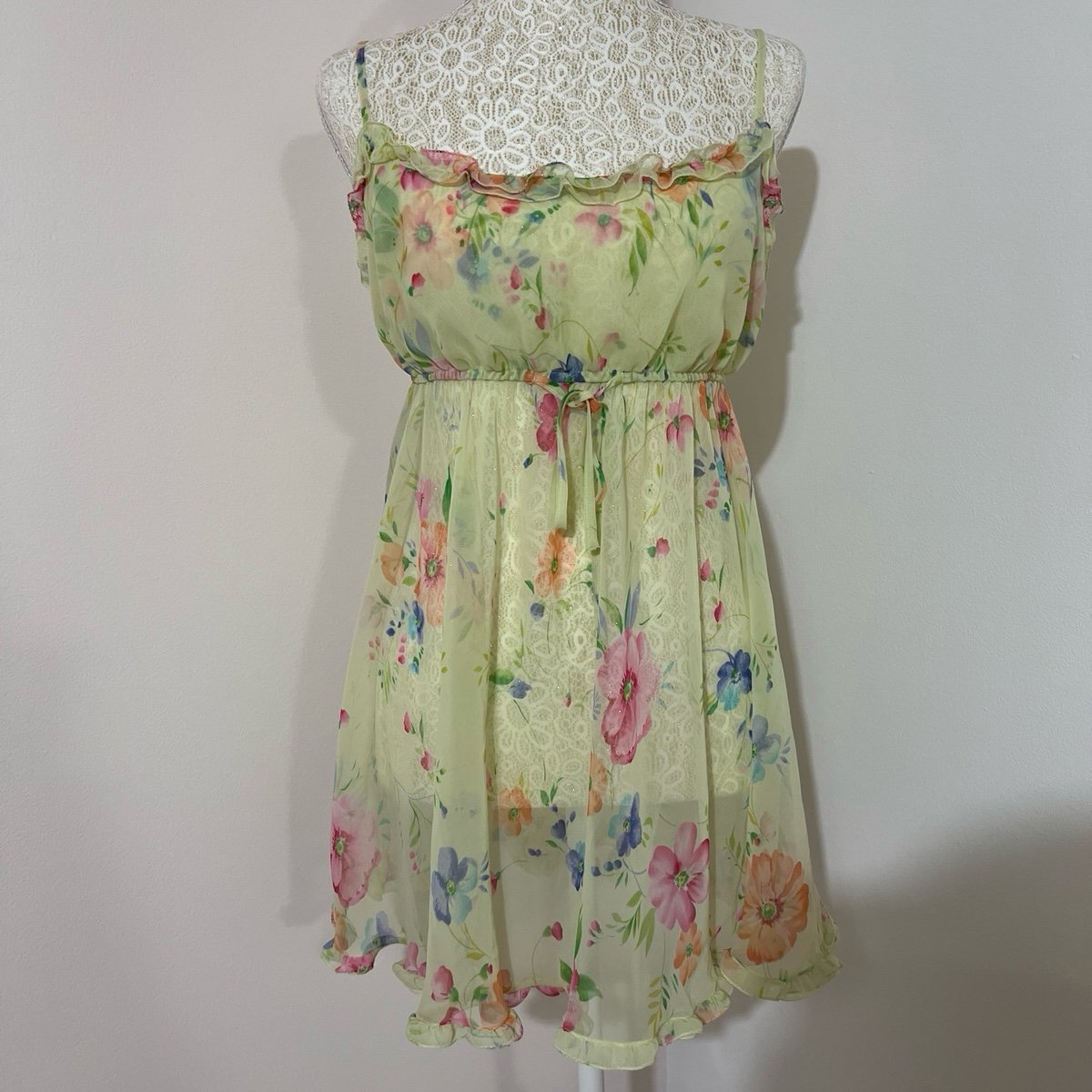 Victoria’s Secret 90s Floral Babydoll Slip M