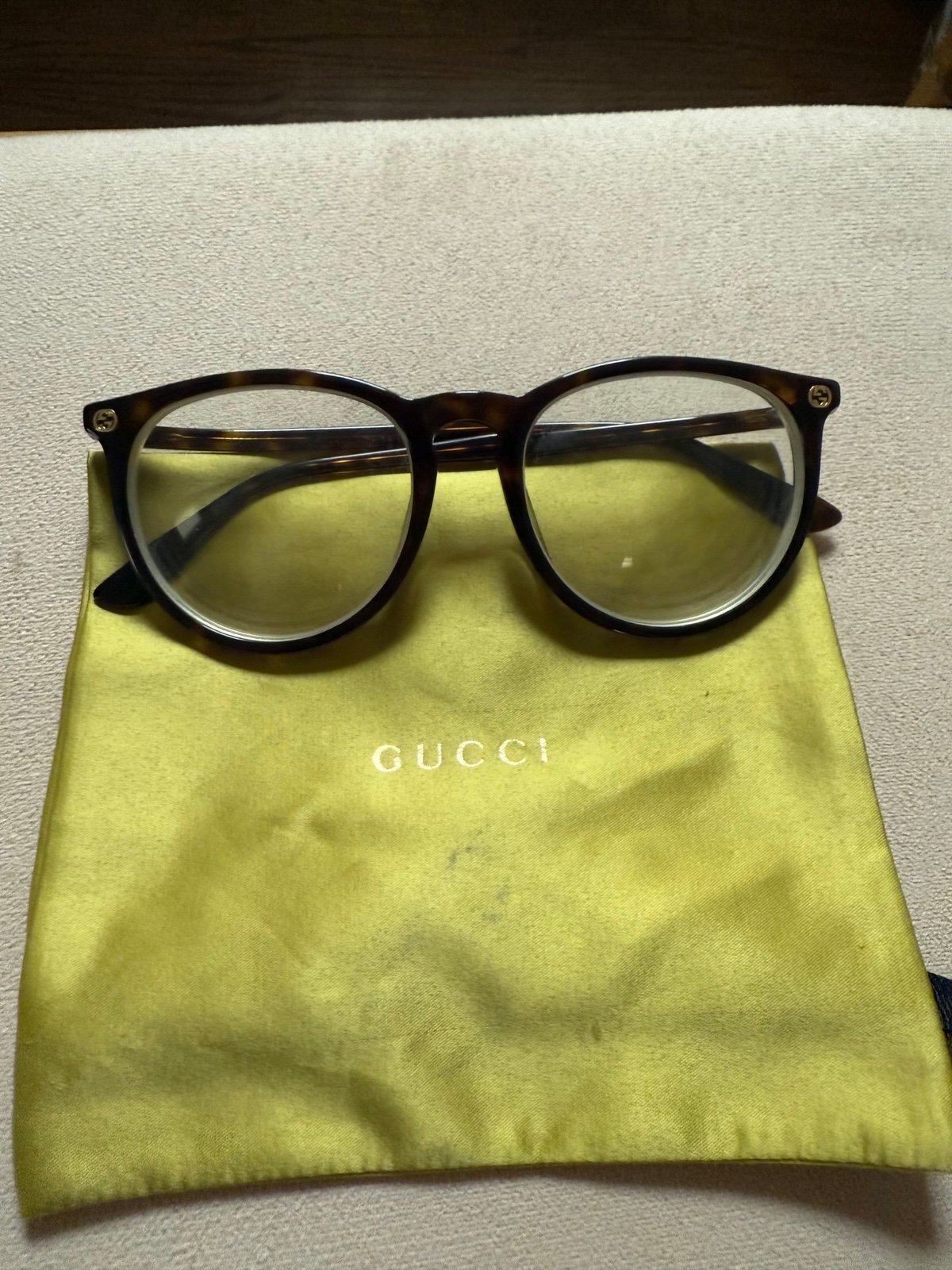 Gucci prescribed glasses